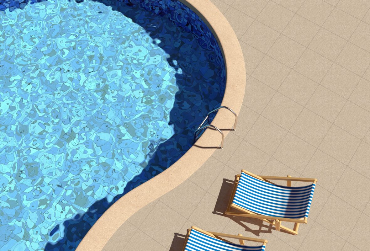 Swimming pool tiles